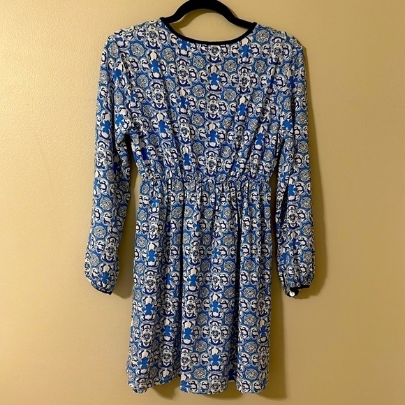 Cabana Life Moroccan Mosiac Tile Printed Tunic/Coverup Sz Small Resortwear Beach - Picture 2 of 8